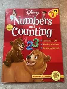 Disney Learning Numbers &Counting Workbook - Picture 1 of 8