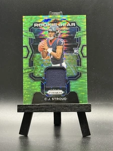 CJ Stroud 2023 Panini Prizm Rookie Gear Neon Green Pulsar Prizm RC #RG-CJS - Bild 1 von 2