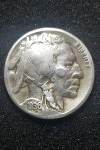 1936-D Buffalo Nickel w/ STRUCK THRU ERROR - OBVERSE & REVERSE! - Picture 1 of 7