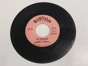 Vtg 1964 45 - Andrea Carroll – The Doolang / This Time Tomorrow Big Top VG - Imagen 1 de 2