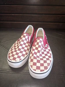 vans classic slip on Checker Red And White - Bild 1 von 10