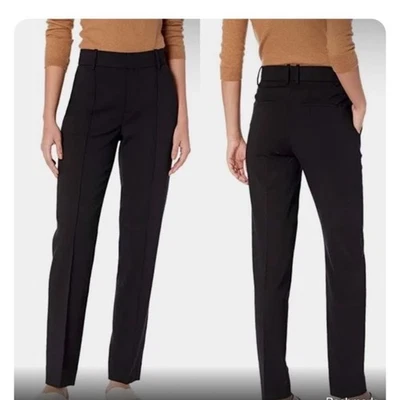 NWT Vince High Waist Tailored Pants. Black. size 8 - Image 1 of 4