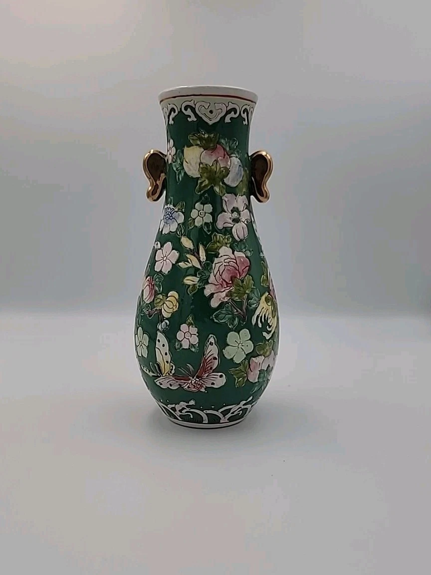 中国蝴蝶花瓶中国古董花瓶| eBay