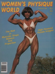 Woman’s Physique World 09/1988 Juliette Bergmann Sandy Riddell Poster Mint - Picture 1 of 13