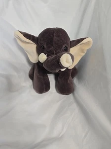 Manhattan Toy Company Feldikins Eamon Elephant 2009 Brown Velour 10" Rare HTF - Picture 1 of 7