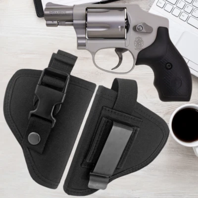 Tactical OWB Revolver Holster Fits .22 .38 .357 J Frame Snub Nose 2" Revolvers - Image 1 of 4