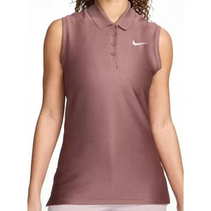 Nike Dri-Fit Victory Golf Polo Shirt Smokey Mauve Women's Small NWT - Picture 1 of 4