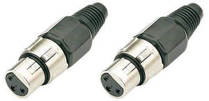 2 Geniune Procraft PC-TX001 3 Pin Female XLR Cable End Jack Mic Connector Plug - Picture 1 of 1