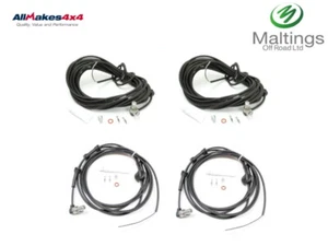 TD5 PLUS 4 ABS CABLES TD5 SUSPENSION LIFT TD5 ABS EXTENDED CABLES X4  - Picture 1 of 1