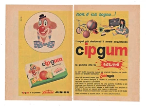 PUBBLICITÀ ADVERTISING WERBUNG ITALIAN CLIPPING 1963 FERRERO ALBA CIPGUM GOMME.. - Imagen 1 de 1