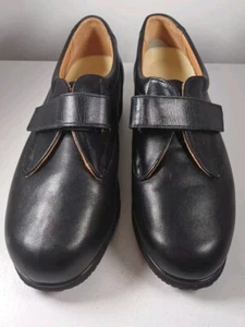 Chaneco Black  Leather  Orthopaedic Shoes Uk 7.5. Worn Once - Picture 1 of 6