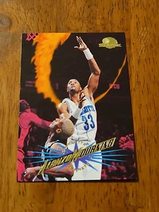 1995 1996 95 96 SKYBOX BASKETBALL CARD ALONZO MOURNING #14 3 - Picture 1 of 2