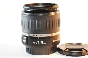 Canon EF-S 18-55mm f/3.5-5.6 Digital lens for EOS Rebel T5 T6 T7 T8 80D 90D 7D - Picture 1 of 6
