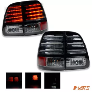 Smoked LED Tail Lights for TOYOTA LAND CRUISER FJ100 LC100 1998-07 LANDCRUISER - Bild 1 von 5