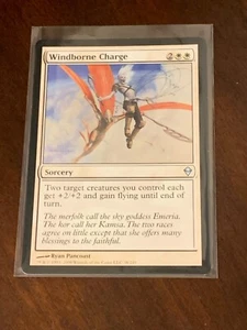 Magic the Gathering Zendikar Windborne Charge - Picture 1 of 2