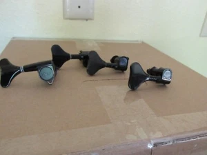 70's Gibson Bass Guitar Tuners (2) Bass Side + 1 Grover & 1 Schaller Black - Picture 1 of 1