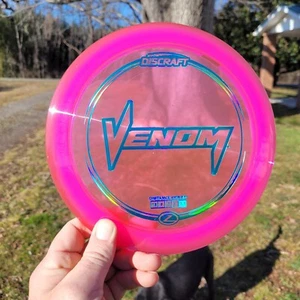Nuevo controlador de distancia Discraft Elite Z VENOM 173 gm Disc Golf - Imagen 1 de 3