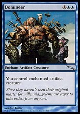 4x Domineer Mirrodin MtG Magic Blue Uncommon 4 x4 Card Cards