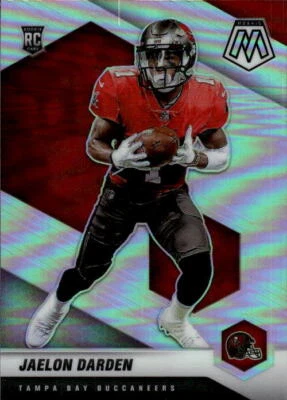 2021 Panini Mosaic Jaelon Darden #333-V Rookie Variations Silver Buccaneers 2L - Image 1 of 2