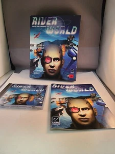 CD-ROM River World PC, 1995 Big Box con manual probado - Imagen 1 de 2