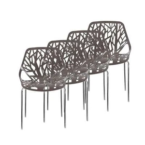 Makika Silla de Diseño Taburete Retro Vintage para Oficina Comedor Cocina Salón - Imagen 1 de 7
