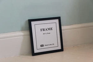 Imperial Blue Square Picture Photo Frame 8x8" - Picture 1 of 1