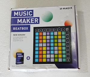 MUSIC MAKER BeatBox Hardware Magix Neue Version ungeöffnete Box Create Beats Modern - Bild 1 von 9