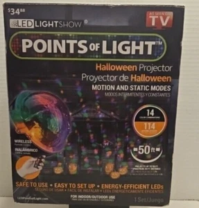Points Of Light Halloween LED Light Show - Brand New - Open Box - Tested - Picture 1 of 7