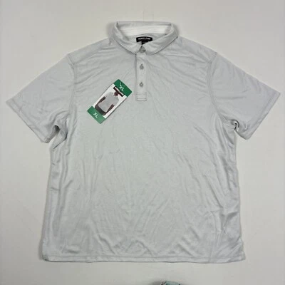 Kirkland Signature Men's Model Blend Lightweight Polo Shirt Gray Xlarge - Image 1 of 4