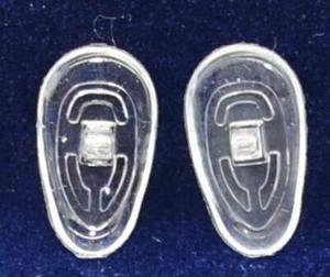 Nose pad 25 Pairs 15mm Tear drop Soft Silicone Screw-On #NP635 - Picture 1 of 2