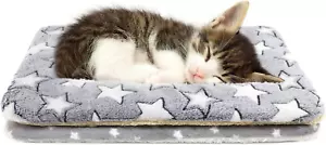 2 Pack Cat Blanket for Indoor Cats Ultra Soft and Warm Calming Cat Bed Fleece Pe - Picture 1 of 12