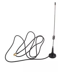 SMA gsm gprs 315mhz small suction cup antenna cable 1.5m 3dbi magnetic base: SFP - Photo 1/7