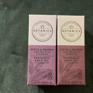 Botanics Revive & Protect Postbiotic Aqua Oil - 0.84 fl oz Lot Of 2 - Picture 1 of 1