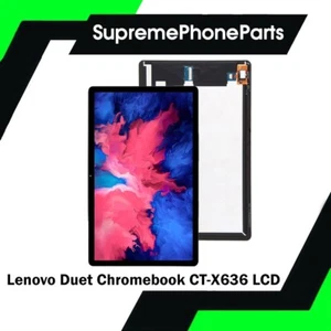 Digitalizador de pantalla LCD negro Lenovo Duet Chromebook CT-X636F X636 Reino Unido - Imagen 1 de 1