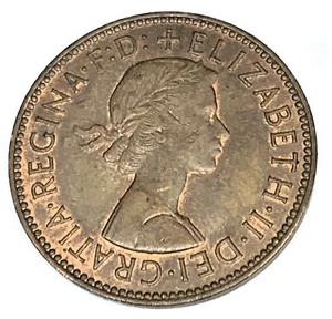 # C9553 GREAT BRITAIN COIN, HALF PENNY 1966 - Picture 1 of 1
