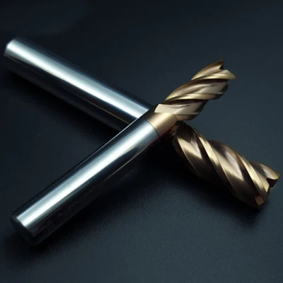 VHM SCHAFTFRÄSER Ø 1-20mm Fräser TiSiN Z=4 kurze & lange Versionen - Bild 1 von 4