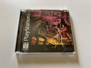 King's Field II 2 PS1 US NTSC in Like New and Complete Condition RARE - Picture 1 of 8