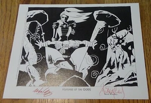 Hammer of the Gods - signed print - Mike Oeming and Mark Wheatley - Picture 1 of 1