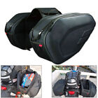 Us 2× Motorcycle Saddle Bag 36-58L Waterproof Helmet Bag Luggage Side Pocket Set