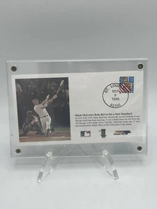 Mark McGWIRE ~ 8. September 1998 Ersttagsbrief FDC Briefmarkenumschlag NL HR'S - Bild 1 von 4