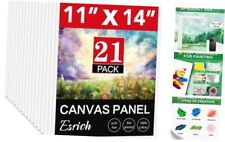 Canvases for Painting 11x14 Inch, 21 Pack Blank Painting Canvas Boards for 