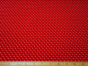Patriotic Quilt Fabric By Yard SALE White Navy Blue Stars on Dk Red Cotton #C - Picture 1 of 2