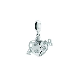 Echt CHAMILIA 925 Sterling Silber CUPID'S PFEIL MEDAILLON Charm Neu, Herz Liebe - Bild 1 von 5