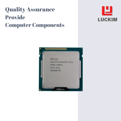 Intel Celeron G1610 CPU - Soquete LGA 1155 2 núcleos 2 threads 2.6GHz 2MB L3 cache - Imagem 1 de 4