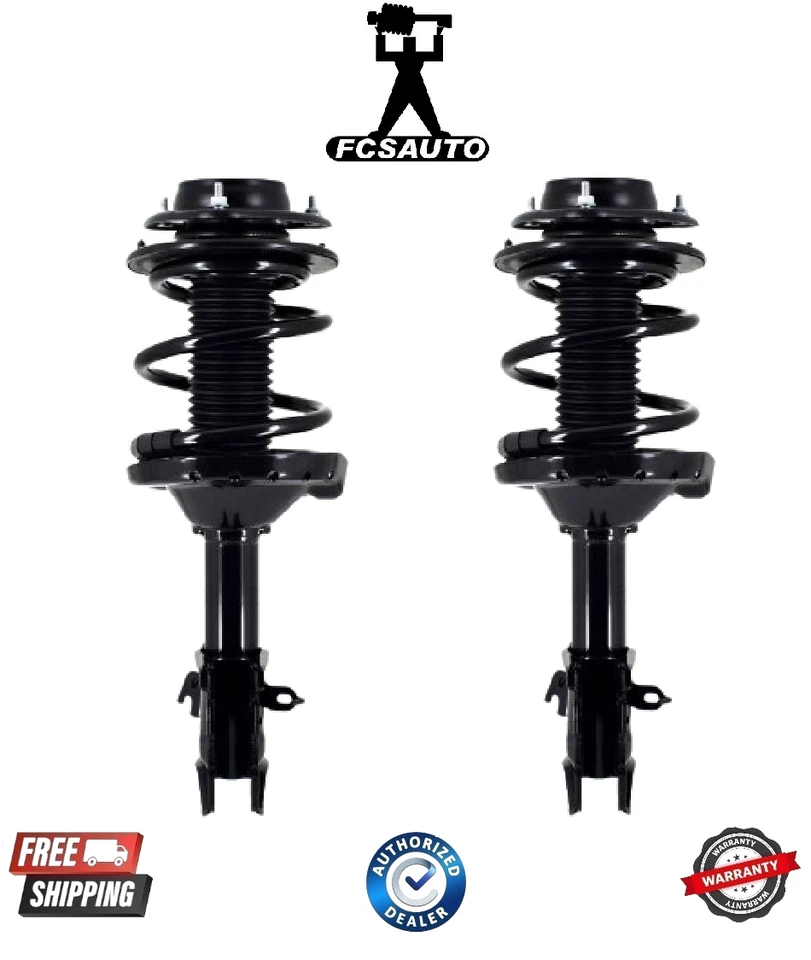 前 L/R 悬架支柱和线圈弹簧组件 FCS 适合 15-21 斯巴鲁 WRX — 第 1/1 张图片