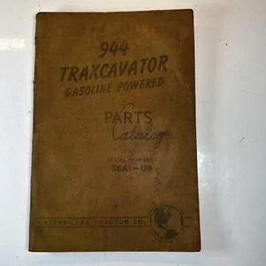 CAT Caterpillar 944 Traxcavator Tractor Gas Parts Manual Book Catalog 58A1-Up - Picture 1 of 10