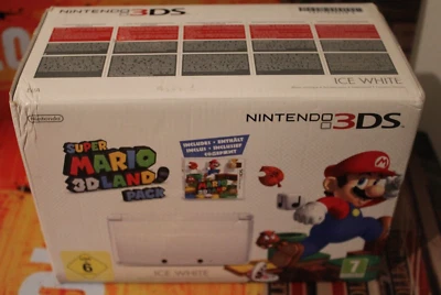 Console de jeux vidéo Nintendo 3 DS (entièrement fonctionnelle) dans sa boîte d'origine Super Mario 3D Land Pack - Photo 1/4
