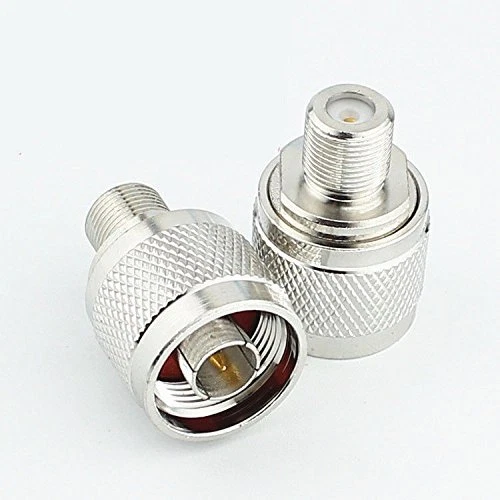 1x N Male Plug to F Female Jack RF Adapter Connector High Quality Ships from US - Image 1 of 1