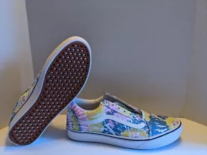 VANS Comfy Cush Old Skool Tie Dye Shoes US Mens Size 12 - Picture 1 of 8