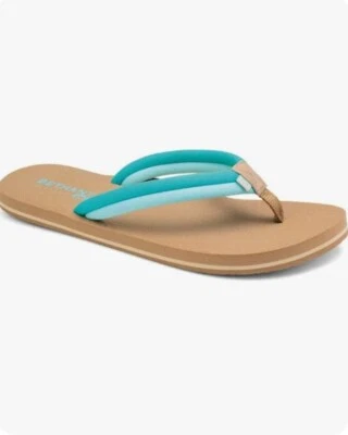 Sandalias chanclas COBIAN Bethany Aqua Honua bronceadas con plantilla anatómica para mujer M/L 8 Foto 1 de 4